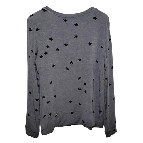 Chelsea and Theodore Gray Crew Neck Sweater, Large - Picture 3 of 8